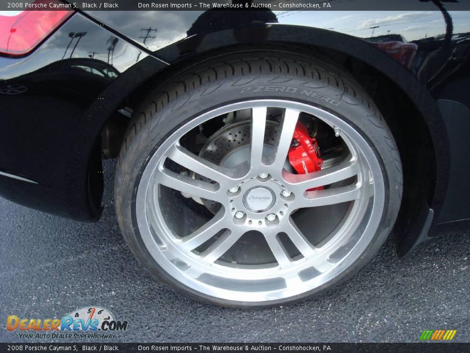 2008 Porsche Cayman S Black / Black Photo #21