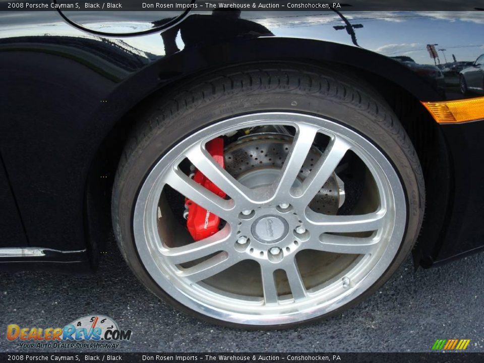 2008 Porsche Cayman S Black / Black Photo #22