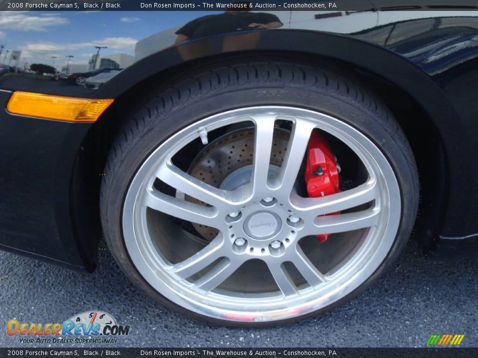 2008 Porsche Cayman S Black / Black Photo #23