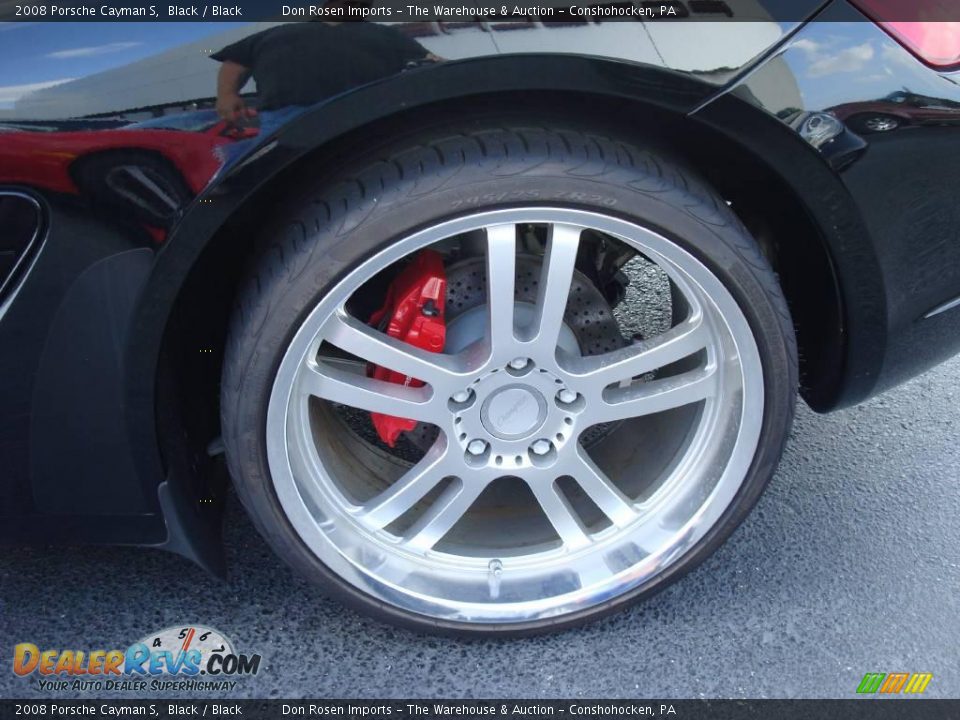 2008 Porsche Cayman S Black / Black Photo #24
