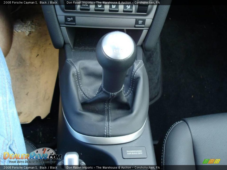 2008 Porsche Cayman S Black / Black Photo #31