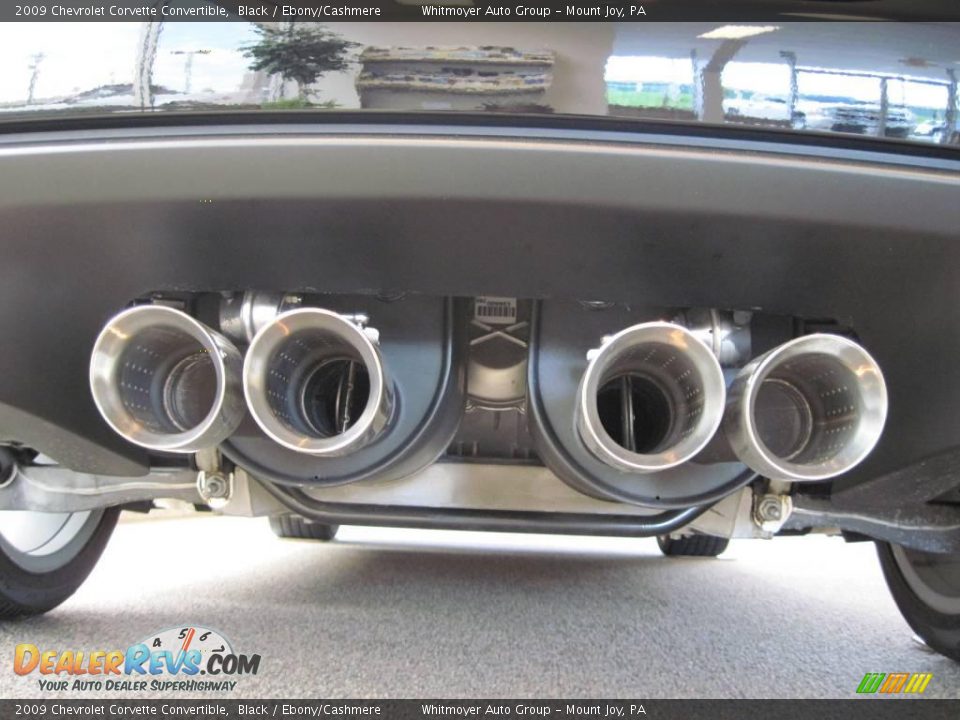 2009 Chevrolet Corvette Convertible Black / Ebony/Cashmere Photo #6