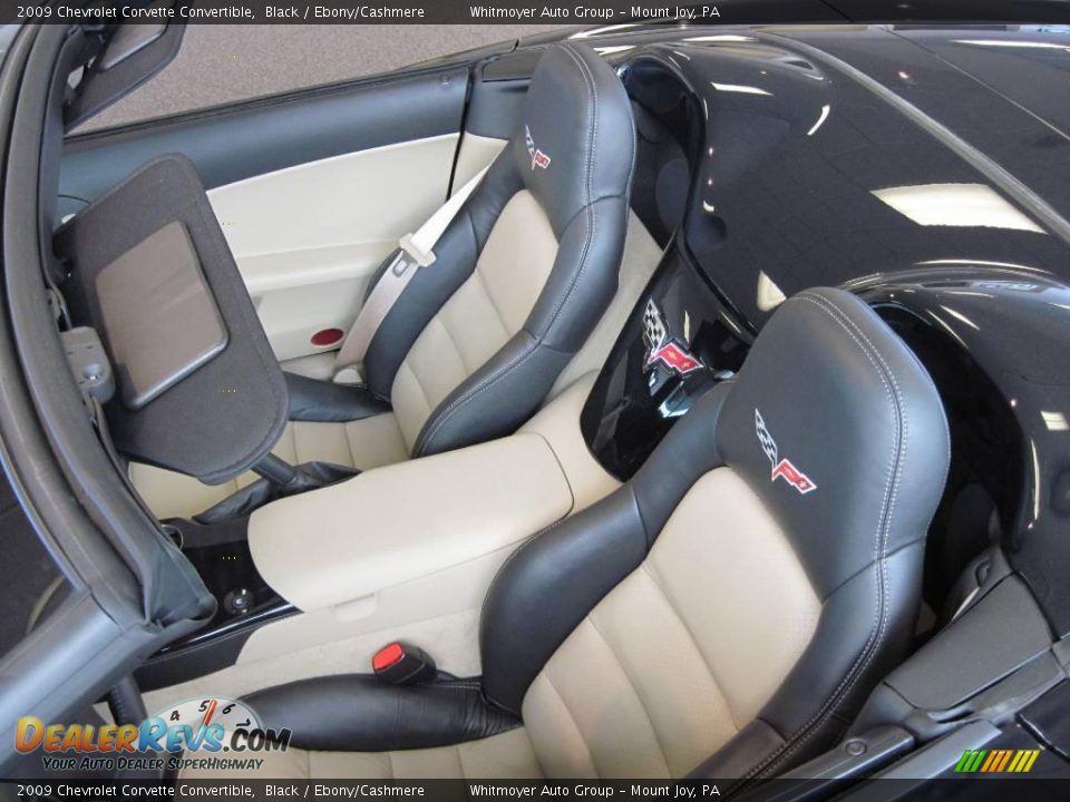 2009 Chevrolet Corvette Convertible Black / Ebony/Cashmere Photo #7