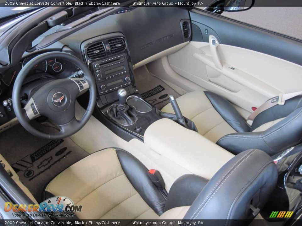 2009 Chevrolet Corvette Convertible Black / Ebony/Cashmere Photo #8