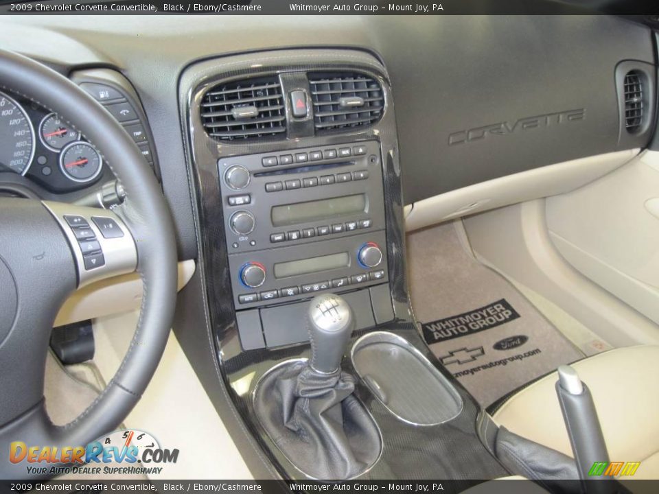 2009 Chevrolet Corvette Convertible Black / Ebony/Cashmere Photo #14