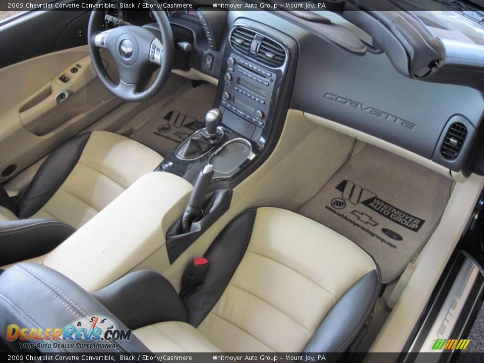 2009 Chevrolet Corvette Convertible Black / Ebony/Cashmere Photo #15
