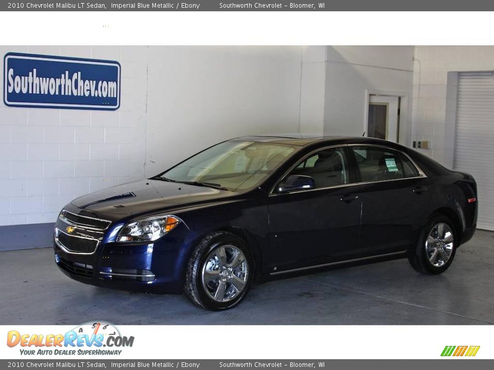 2010 Chevrolet Malibu LT Sedan Imperial Blue Metallic / Ebony Photo #1