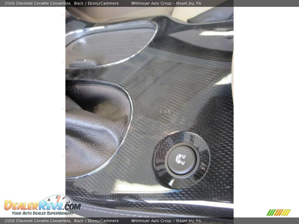 2009 Chevrolet Corvette Convertible Black / Ebony/Cashmere Photo #24