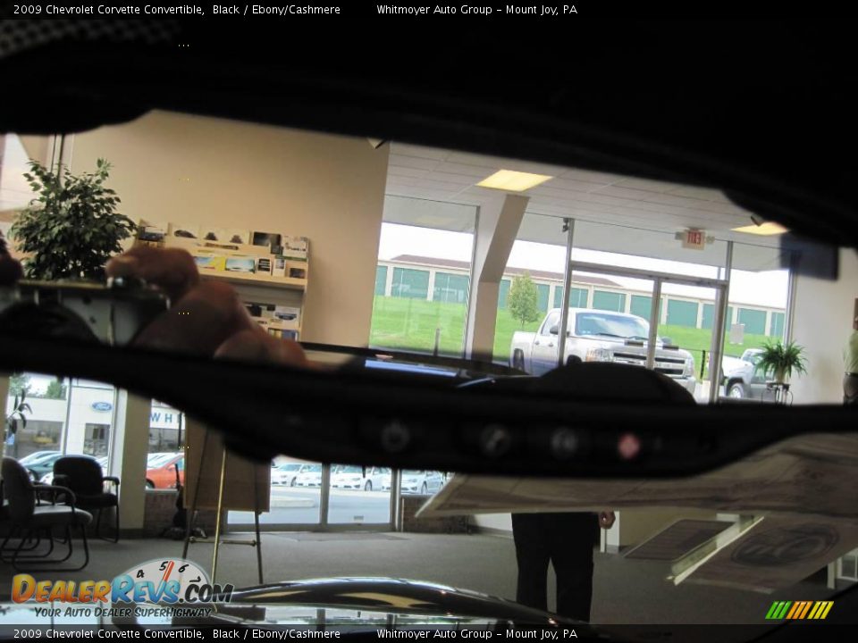2009 Chevrolet Corvette Convertible Black / Ebony/Cashmere Photo #25