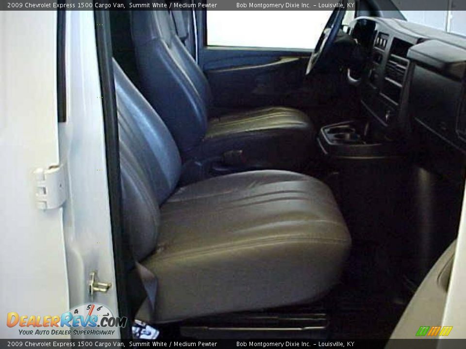 2009 Chevrolet Express 1500 Cargo Van Summit White / Medium Pewter Photo #8