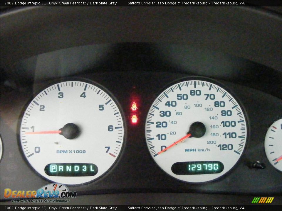 2002 Dodge Intrepid SE Onyx Green Pearlcoat / Dark Slate Gray Photo #7