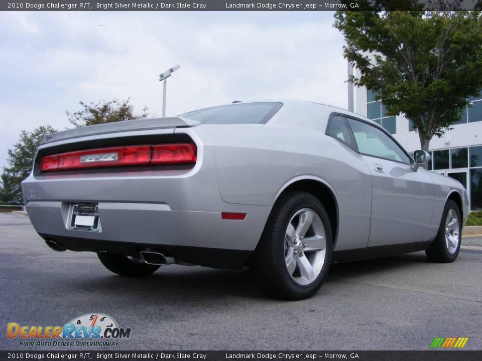 2010 Dodge Challenger R/T Bright Silver Metallic / Dark Slate Gray Photo #3