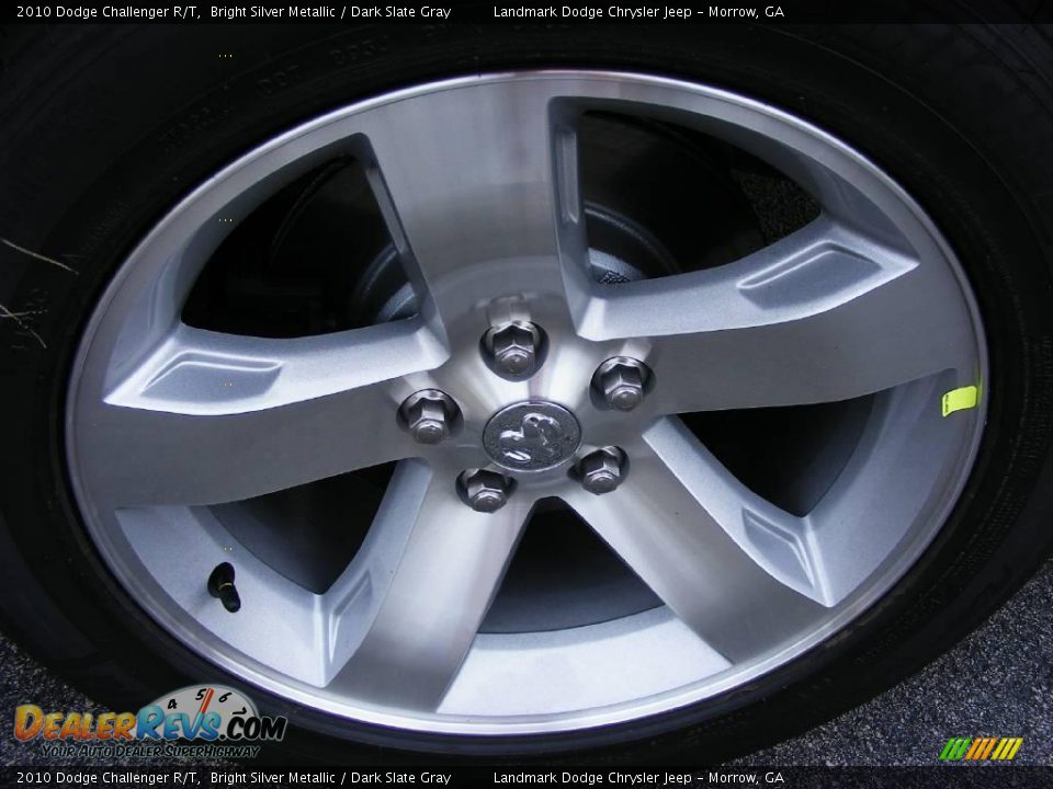 2010 Dodge Challenger R/T Bright Silver Metallic / Dark Slate Gray Photo #5