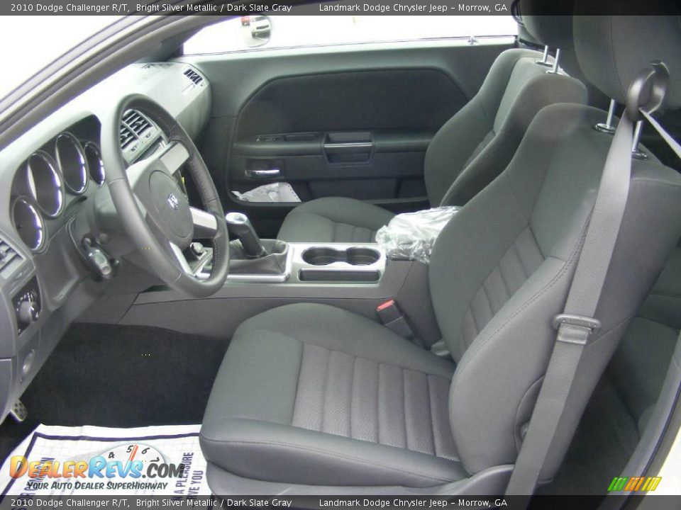 2010 Dodge Challenger R/T Bright Silver Metallic / Dark Slate Gray Photo #7