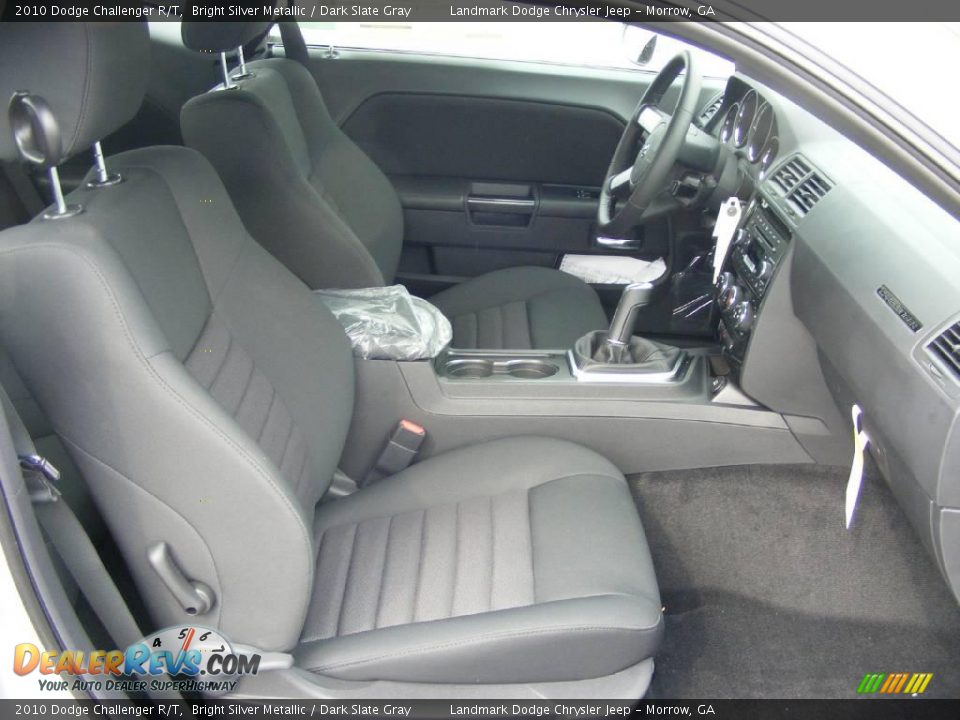 2010 Dodge Challenger R/T Bright Silver Metallic / Dark Slate Gray Photo #8