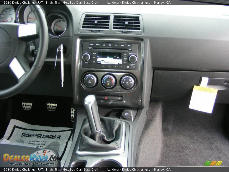 2010 Dodge Challenger R/T Bright Silver Metallic / Dark Slate Gray Photo #10