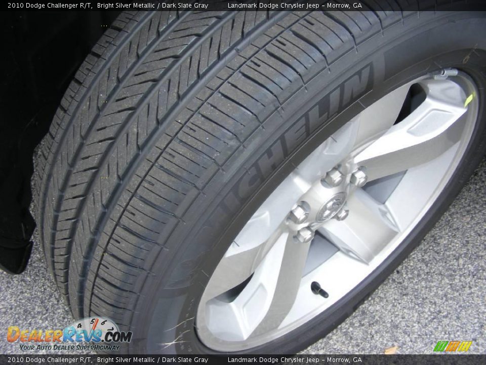 2010 Dodge Challenger R/T Bright Silver Metallic / Dark Slate Gray Photo #13