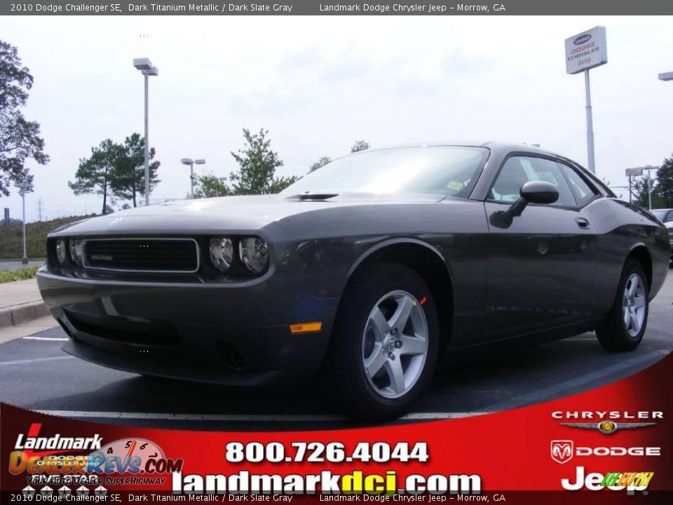 2010 Dodge Challenger SE Dark Titanium Metallic / Dark Slate Gray Photo #1