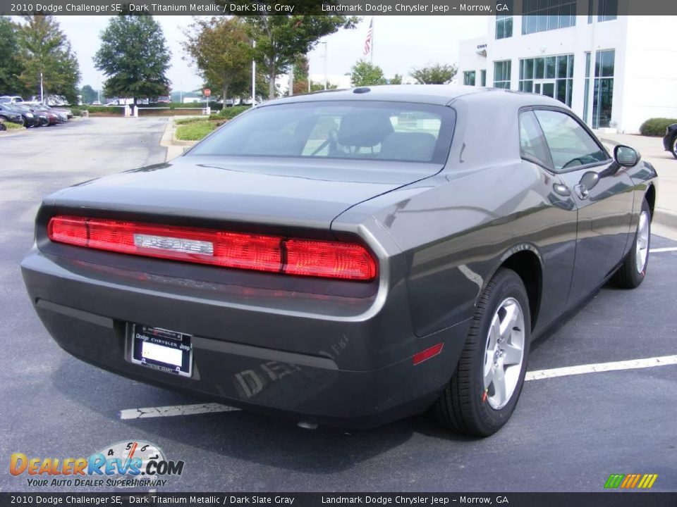 2010 Dodge Challenger SE Dark Titanium Metallic / Dark Slate Gray Photo #3