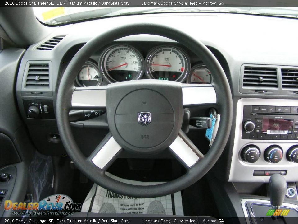 2010 Dodge Challenger SE Dark Titanium Metallic / Dark Slate Gray Photo #9