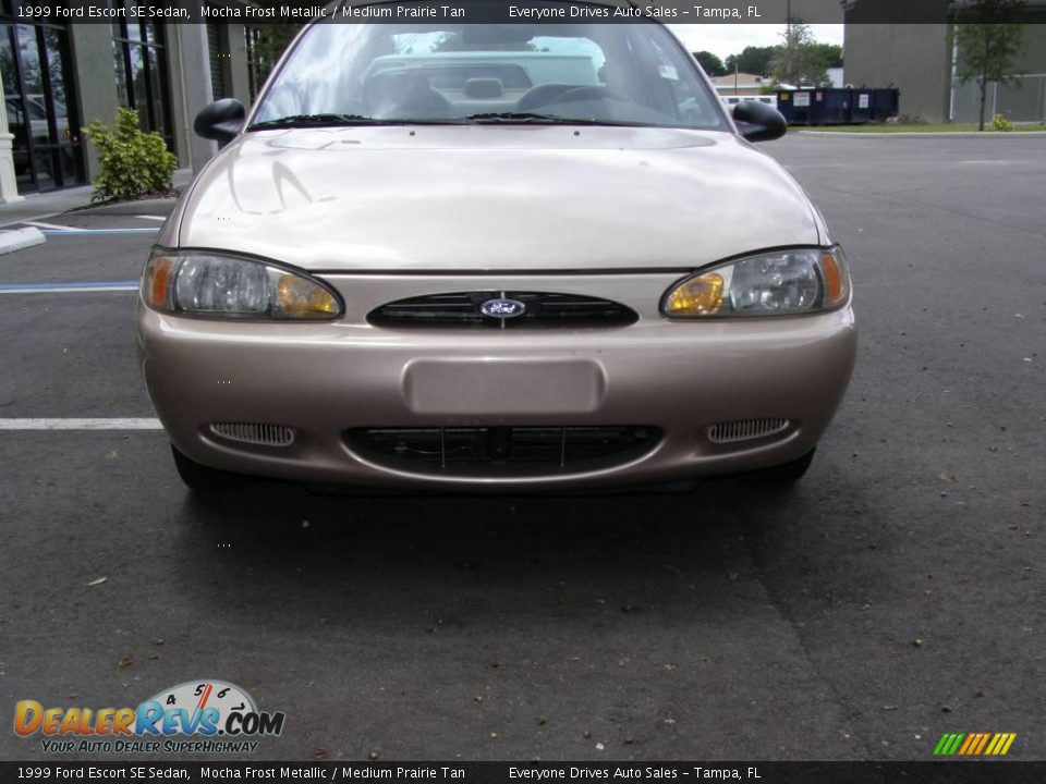 1999 Ford Escort SE Sedan Mocha Frost Metallic / Medium Prairie Tan Photo #4