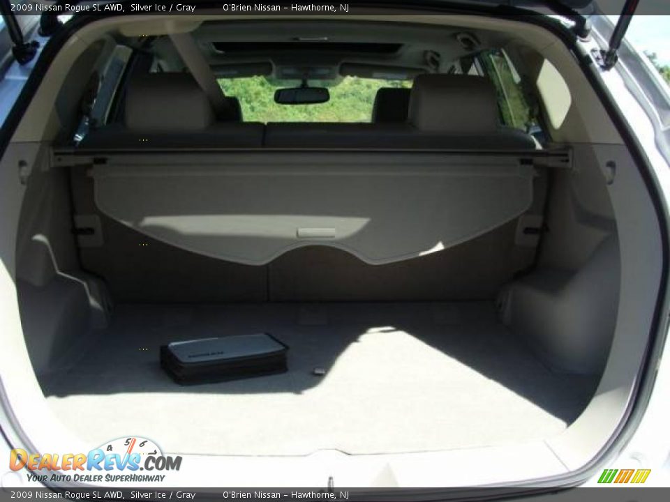 2009 Nissan Rogue SL AWD Silver Ice / Gray Photo #20