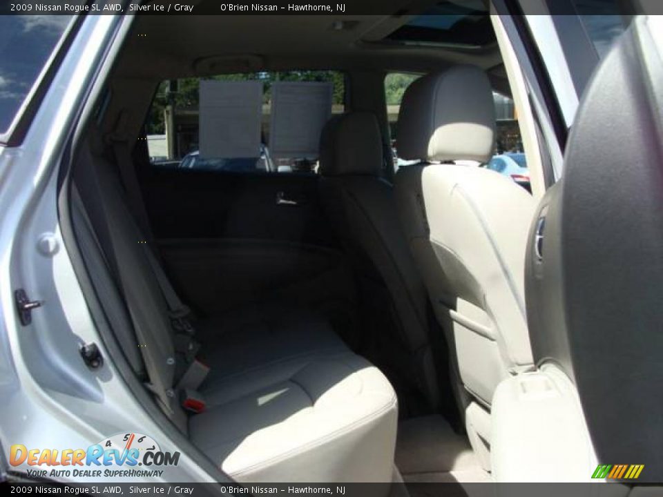 2009 Nissan Rogue SL AWD Silver Ice / Gray Photo #25