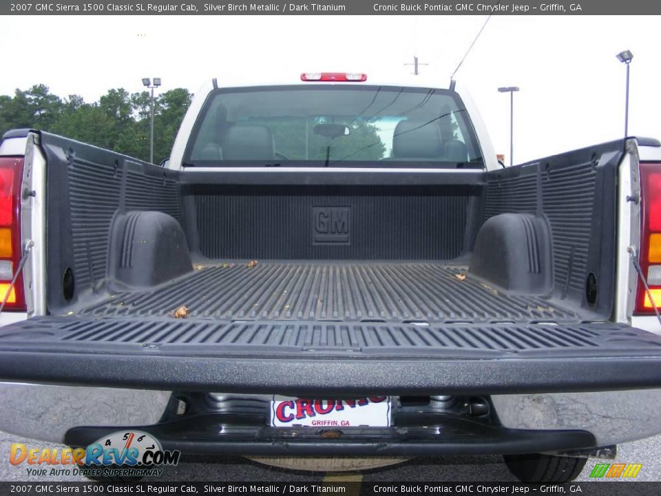 2007 GMC Sierra 1500 Classic SL Regular Cab Silver Birch Metallic / Dark Titanium Photo #12