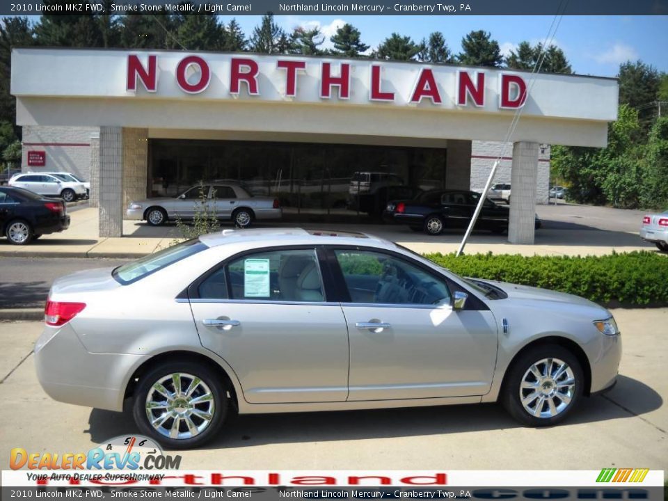 2010 Lincoln MKZ FWD Smoke Stone Metallic / Light Camel Photo #1