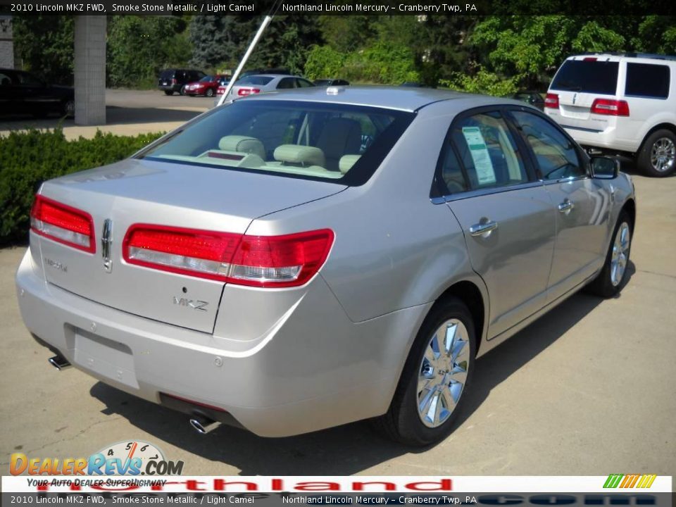 2010 Lincoln MKZ FWD Smoke Stone Metallic / Light Camel Photo #2