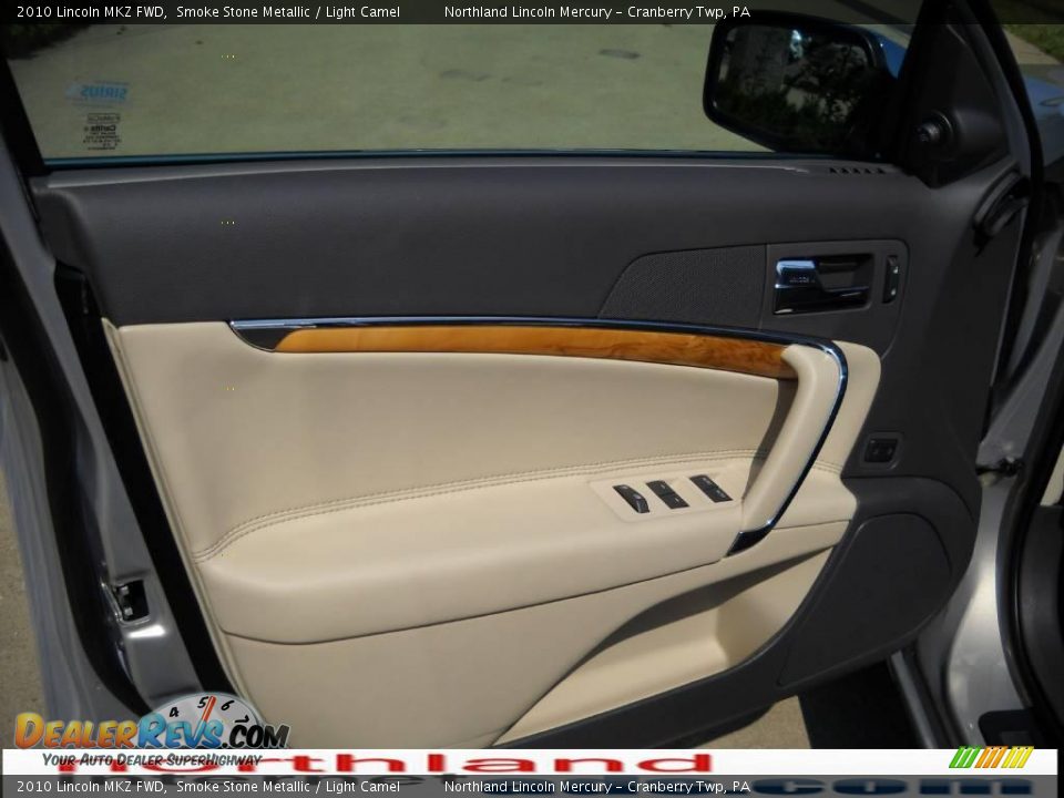 2010 Lincoln MKZ FWD Smoke Stone Metallic / Light Camel Photo #6