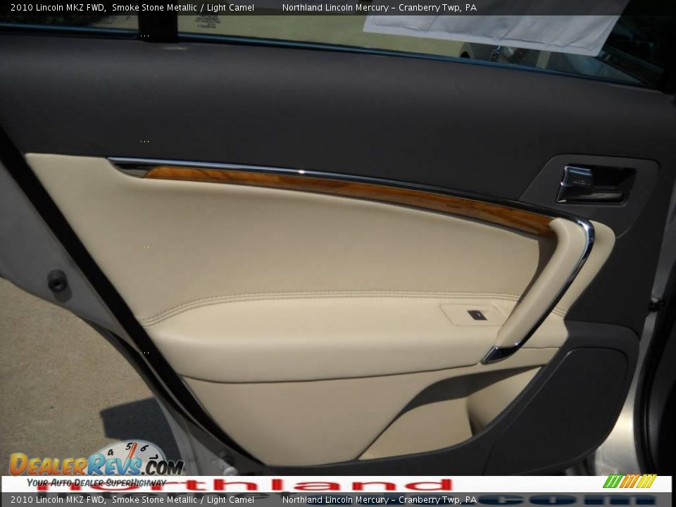 2010 Lincoln MKZ FWD Smoke Stone Metallic / Light Camel Photo #10