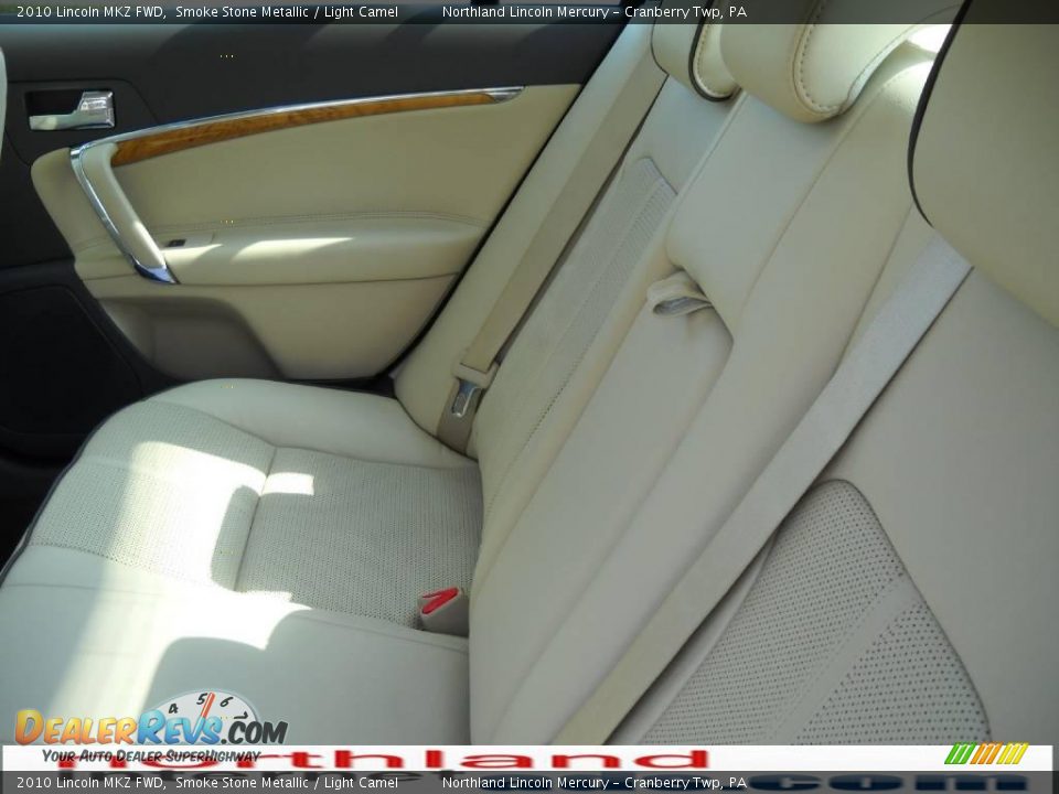 2010 Lincoln MKZ FWD Smoke Stone Metallic / Light Camel Photo #11