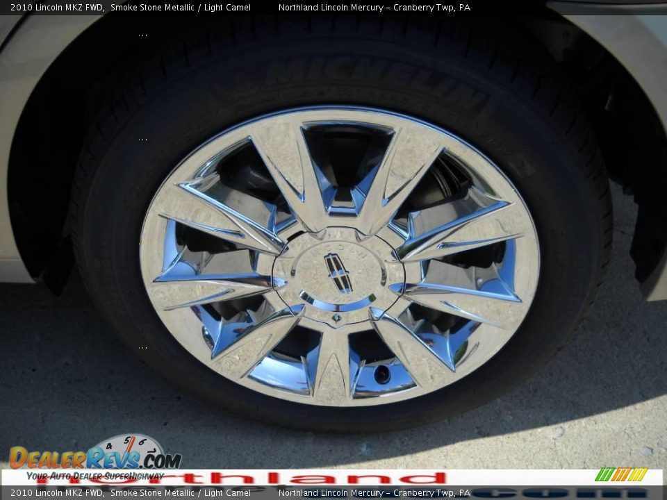 2010 Lincoln MKZ FWD Smoke Stone Metallic / Light Camel Photo #12