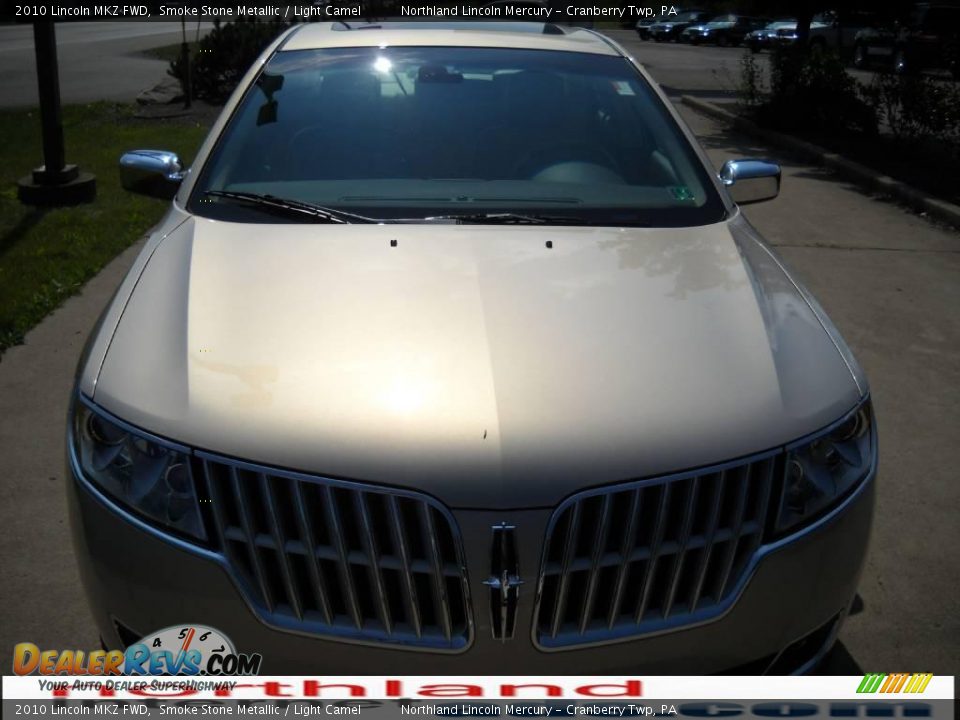 2010 Lincoln MKZ FWD Smoke Stone Metallic / Light Camel Photo #14