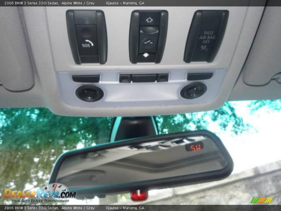 2006 BMW 3 Series 330i Sedan Alpine White / Grey Photo #22