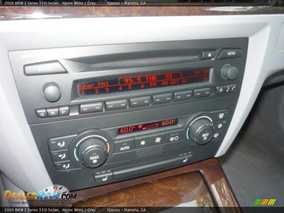 2006 BMW 3 Series 330i Sedan Alpine White / Grey Photo #23