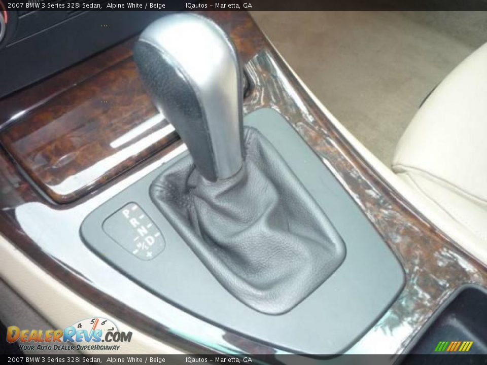2007 BMW 3 Series 328i Sedan Alpine White / Beige Photo #19