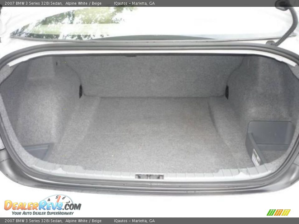 2007 BMW 3 Series 328i Sedan Alpine White / Beige Photo #23