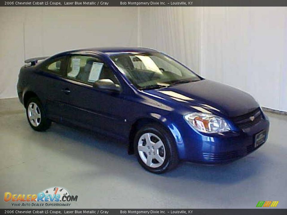 2006 Chevrolet Cobalt LS Coupe Laser Blue Metallic / Gray Photo #1