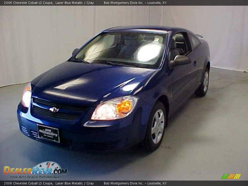 2006 Chevrolet Cobalt LS Coupe Laser Blue Metallic / Gray Photo #3