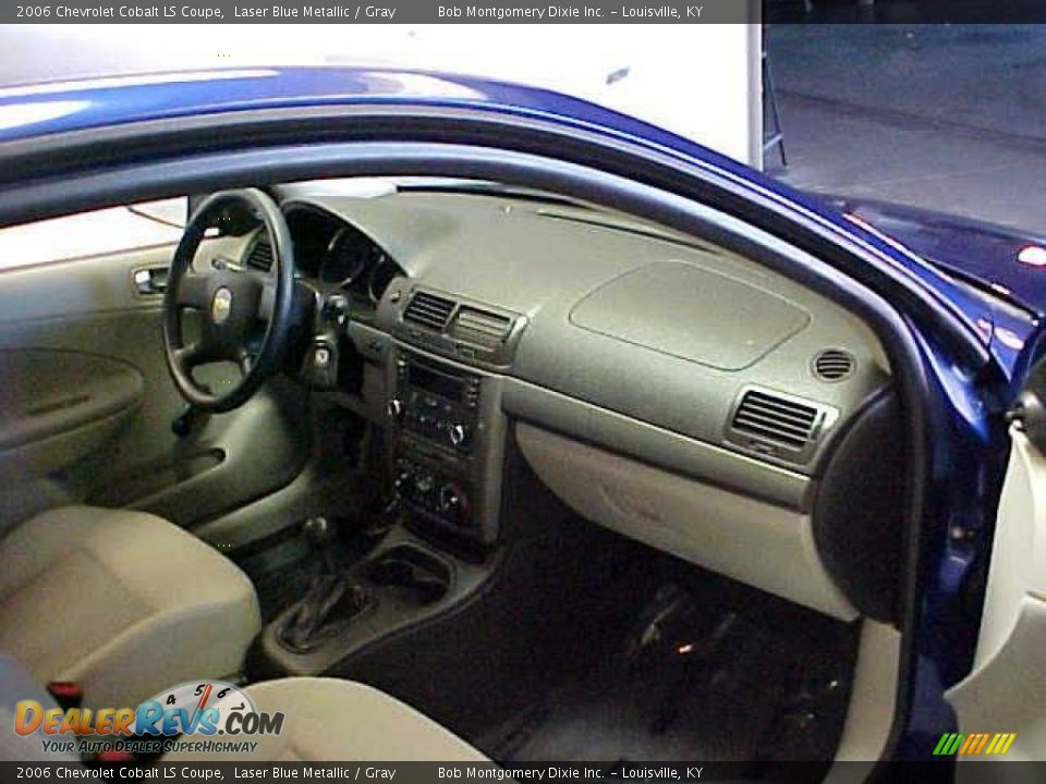 2006 Chevrolet Cobalt LS Coupe Laser Blue Metallic / Gray Photo #7