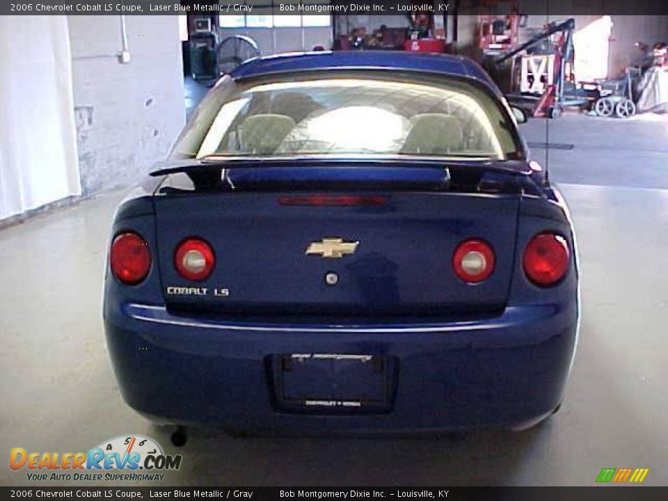 2006 Chevrolet Cobalt LS Coupe Laser Blue Metallic / Gray Photo #13