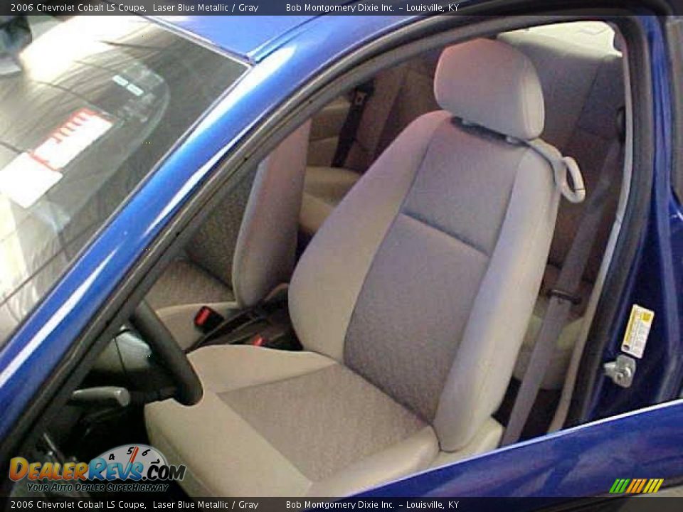 2006 Chevrolet Cobalt LS Coupe Laser Blue Metallic / Gray Photo #17