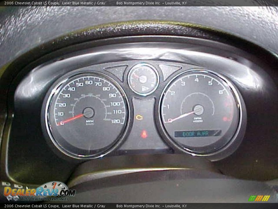 2006 Chevrolet Cobalt LS Coupe Laser Blue Metallic / Gray Photo #18