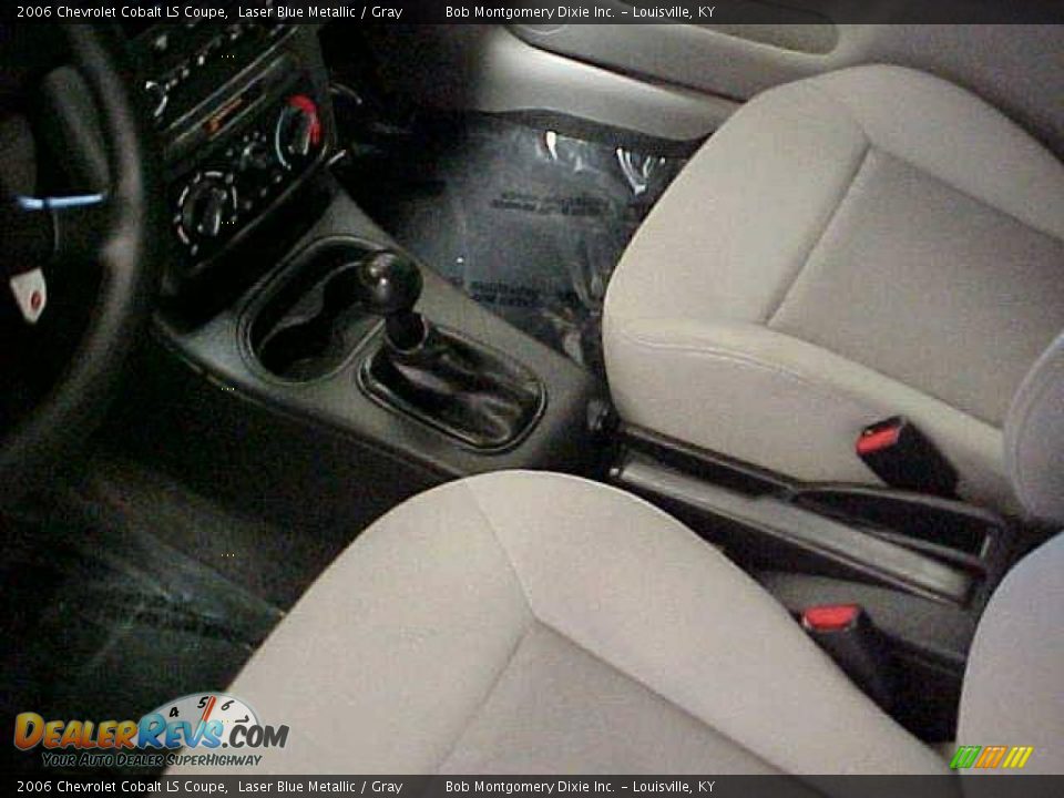 2006 Chevrolet Cobalt LS Coupe Laser Blue Metallic / Gray Photo #20