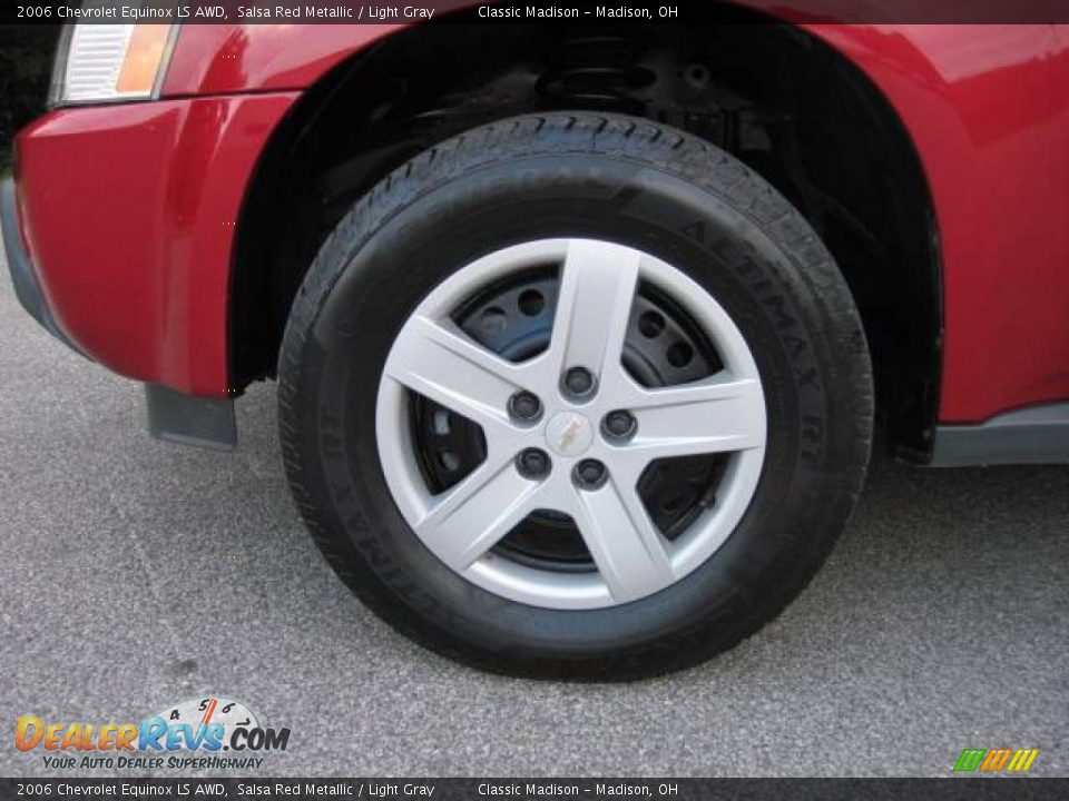 2006 Chevrolet Equinox LS AWD Salsa Red Metallic / Light Gray Photo #7
