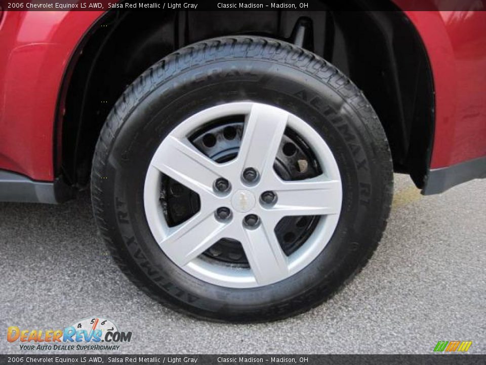 2006 Chevrolet Equinox LS AWD Salsa Red Metallic / Light Gray Photo #8