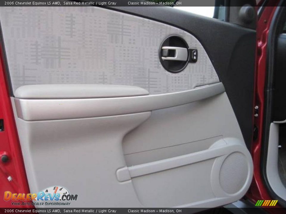 2006 Chevrolet Equinox LS AWD Salsa Red Metallic / Light Gray Photo #12