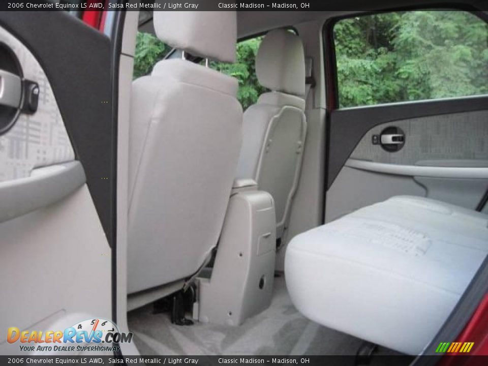 2006 Chevrolet Equinox LS AWD Salsa Red Metallic / Light Gray Photo #13